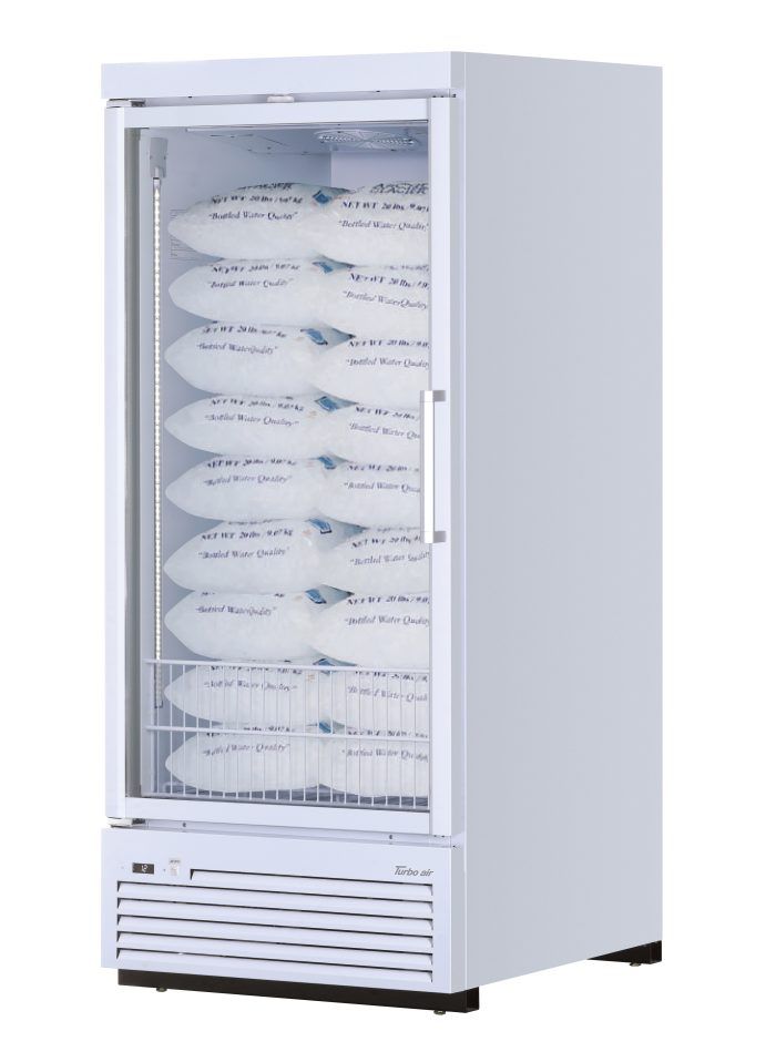 Turbo Air TJMI-30SDW(B)-N TJ Series White Ice Merchandiser
