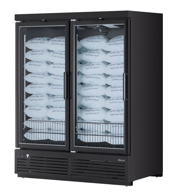 Turbo Air TJMI-55SDWB-N TJ Series Black Ice Merchandiser