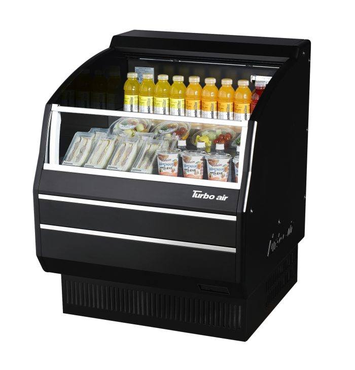 Turbo Air TOM-30SB-SP(-A)-N TO Series Merchandiser, Open Refrigerated Display