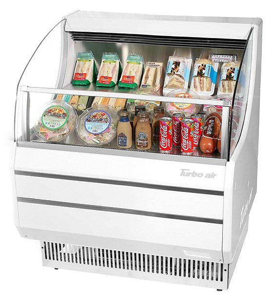 Turbo Air TOM-30SW(B)-N TO Series Horizontal Open Display Merchandiser