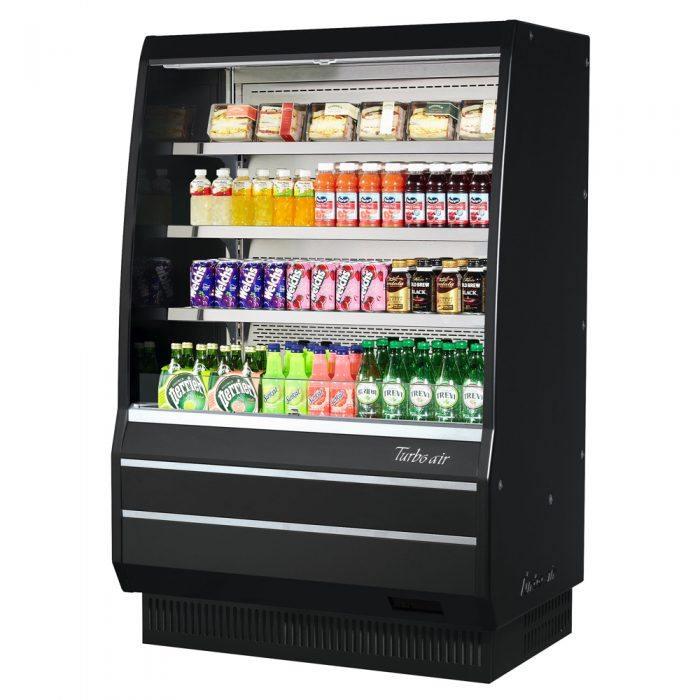 Turbo Air TOM-50MB-SP(-A)-N TO Series Vertical Open Display Merchandiser