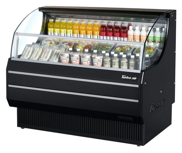 Turbo Air TOM-60SW(B)-N TO Series Horizontal Open Display Merchandiser