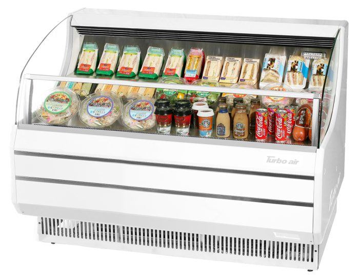 Turbo Air TOM-60SW(B)-N TO Series Horizontal Open Display Merchandiser