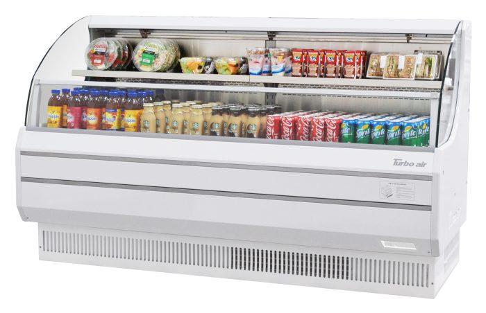 Turbo Air TOM-75LW(B)-N TO Series Horizontal Open Display Merchandiser
