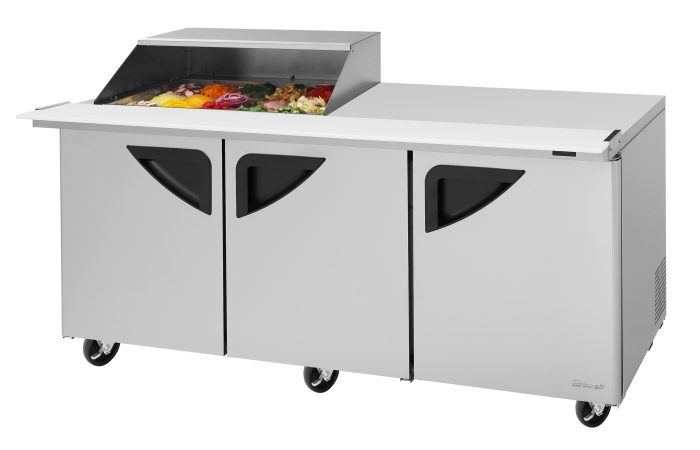 Turbo Air TST-72SD-15M-N-SL(-LW) TS Series Mega Top Sandwich / Salad Unit Refrigerated Counter
