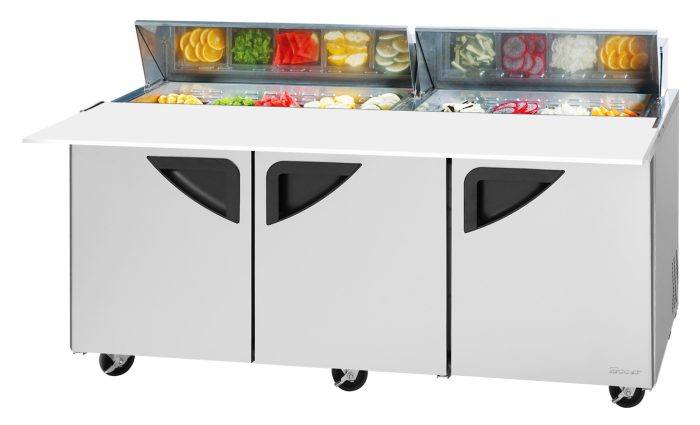 Turbo Air TST-72SD-18-N TS Series Sandwich / Salad Unit Refrigerated Counter