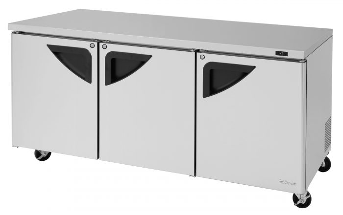 Turbo Air TUR-72SD-N TU Series Super Deluxe 72" Undercounter Refrigerator