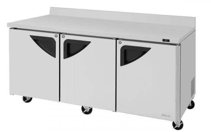 Turbo Air TWR-72SD-N TW Series Super Deluxe 72" Worktop Refrigerator