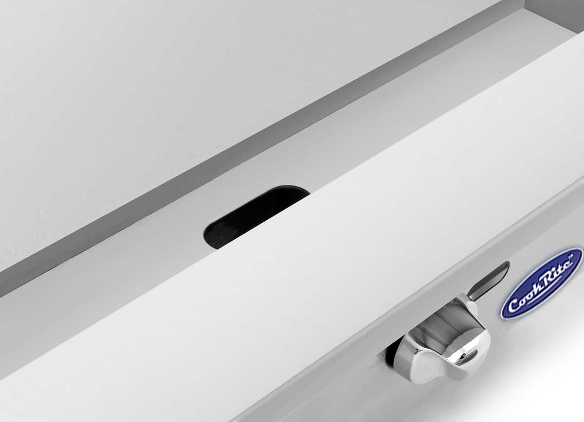 Atosa Cookrite - ATTG-24 - 24″ Thermostatic Griddle with 1″ Griddle Plate