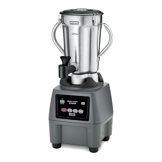Waring CB15SF 1 Gallon Stainless Steel Food Blender with Spigot