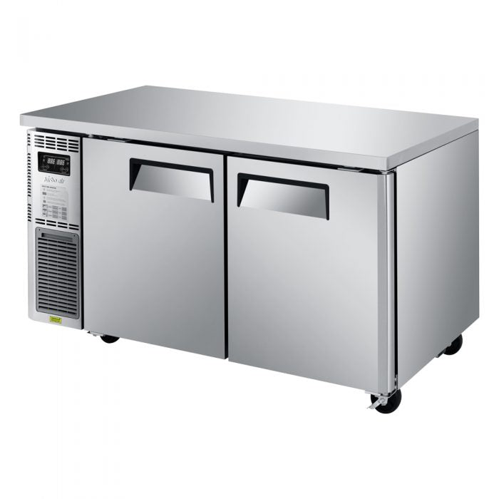 Turbo Air JURF-60-N J Series 59" Dual Temperature Undercounter Refrigerator / Freezer - 12.74 Cu. Ft.