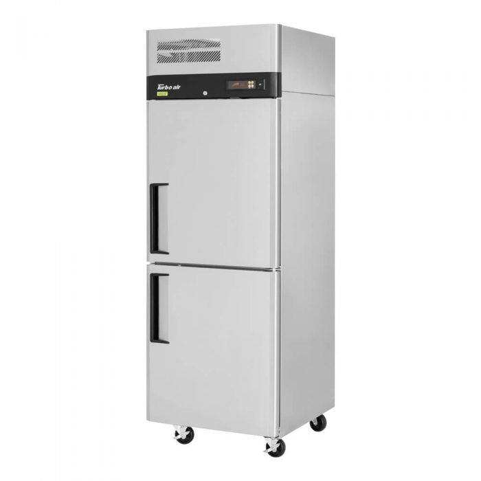 Turbo Air M3R24-2-N M3 Series Solid Half Door Stainless Steel Reach-In Refrigerator