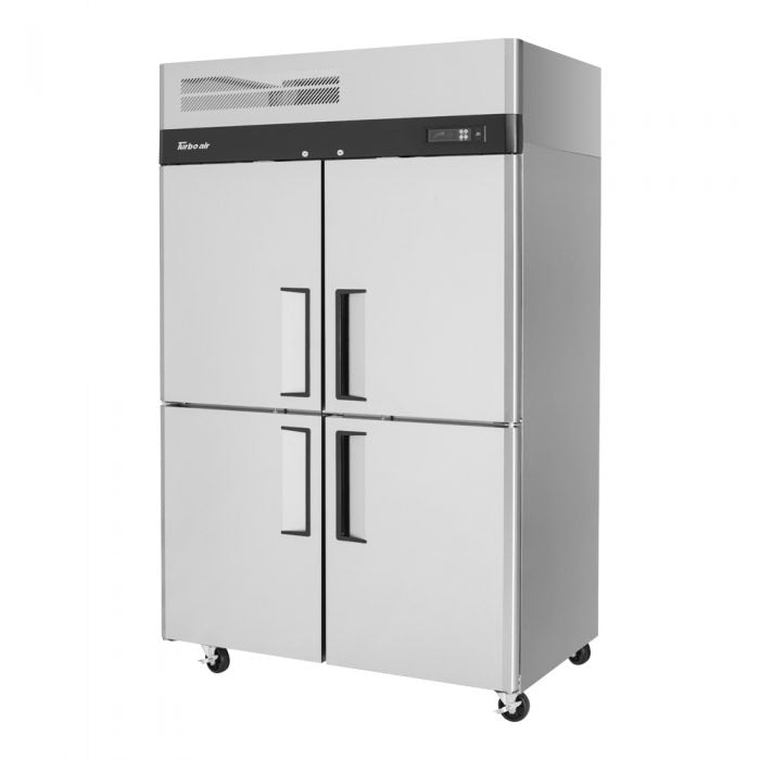 Turbo Air M3R47-4-N M3 Series Solid Half Door Stainless Steel Reach-In Refrigerator