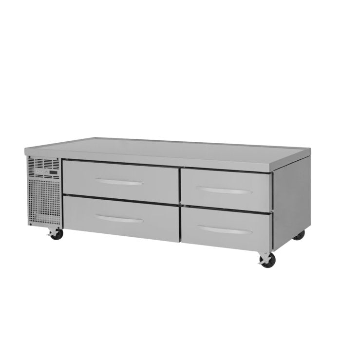 Turbo Air PRCBE-72F-N PR Series 72" Chef Base Freezer w/ (4) Drawers - 115v