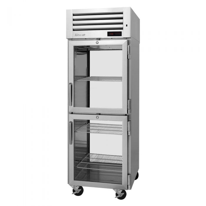 Turbo Air PRO-26-2H-G-PT PR Series Full Height Insulated Pass Thru Heated Cabinet