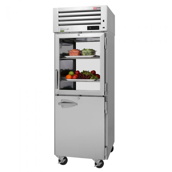 Turbo Air PRO-26R-GSH-PT-N PR Series One-Section Solid Door Refrigerator