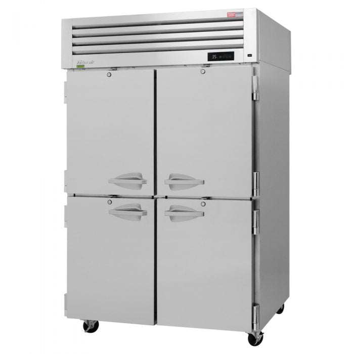 Turbo Air PRO-50-4R-N PR Series Solid Half Door Reach in Refrigerator
