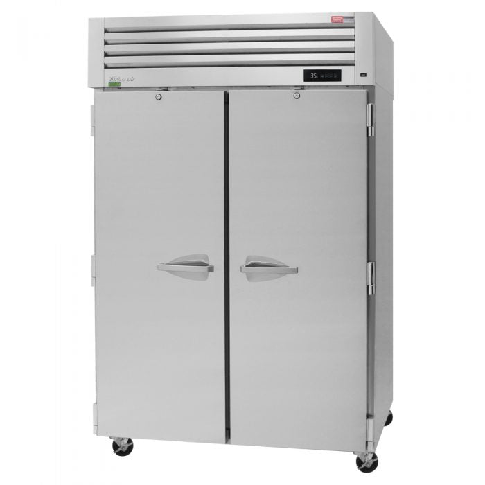Turbo Air PRO-50R-N PR Series Two Section Reach In Refrigerator, (2) Left/Right Hinge Solid Doors, 115v