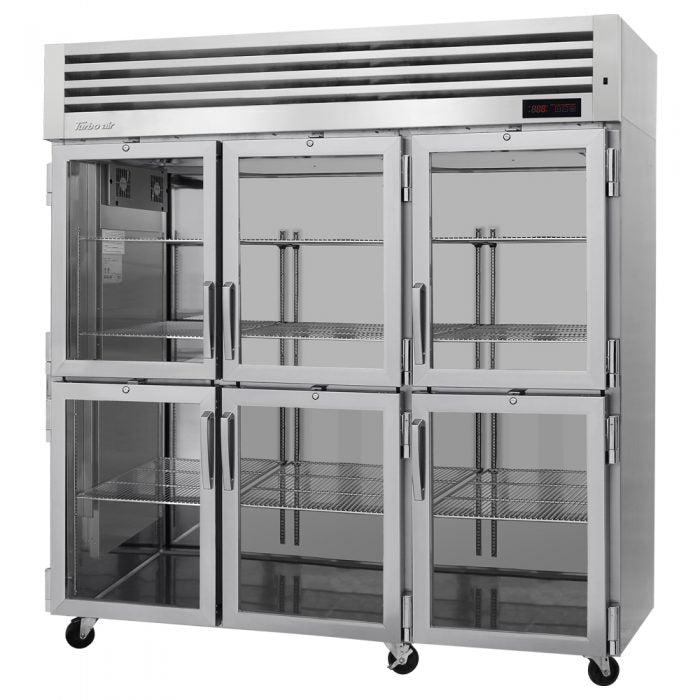 Turbo Air PRO-77-6H-G PR Series Full Height Insulated Mobile Heated Cabinet