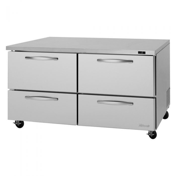 Turbo Air PUF-60-D4-N PU Series 60" Two Section Undercounter Freezer, 17.0 cu. ft.