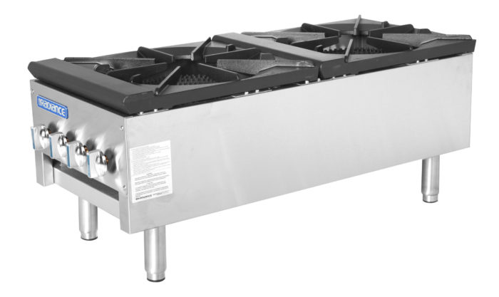 Turbo Air TASP-18S-D TA Series 2 Burner Stock Pot Range, Convertible