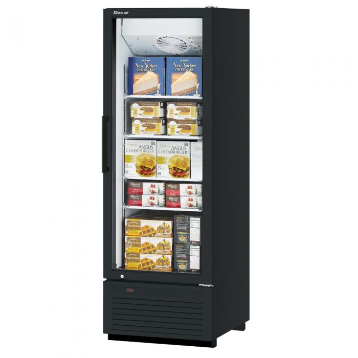 Turbo Air TGF-23SDH-N TG Series 27'' 17.94 cu. ft. 1 Section Glass Door Merchandiser Freezer