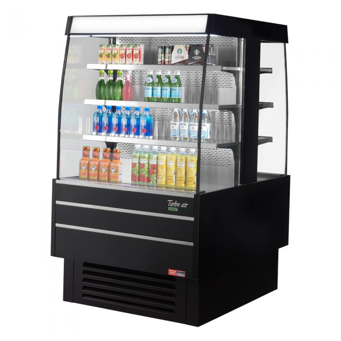 Turbo Air TIOM-36SB-N TI Series Island Display Self-Serve Refrigerated