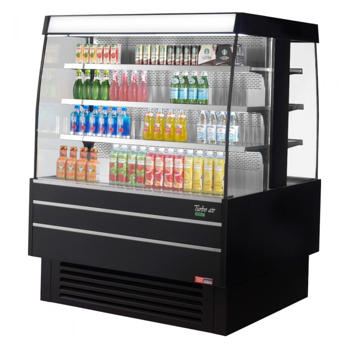 Turbo Air TIOM-48SB-N TI Series Island Display Self-Serve Refrigerated