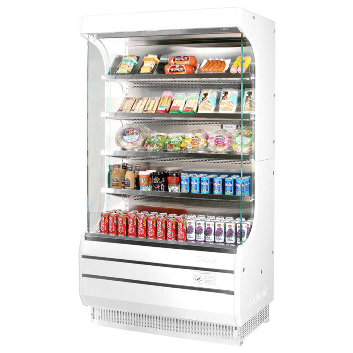 Turbo Air TOM-40W(B)-N TO Series 39.00'' Air Curtain Open Display Merchandiser