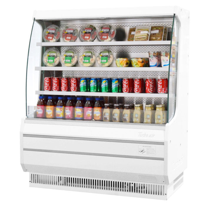Turbo Air TOM-50MW(B)-N TO Series 50.88'' Air Curtain Open Display Merchandiser