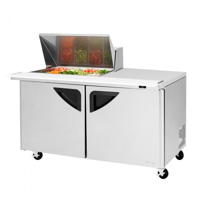 Turbo Air TST-60SD-12M-N TS Series 60 1/4" Sandwich/Salad Prep Table w/ Refrigerated Base, 115v