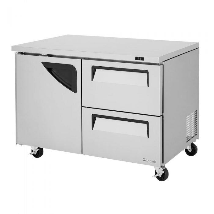Turbo Air TUR-48SD-D2-N TU Series Super Deluxe 48" Undercounter Refrigerator with Two Drawers