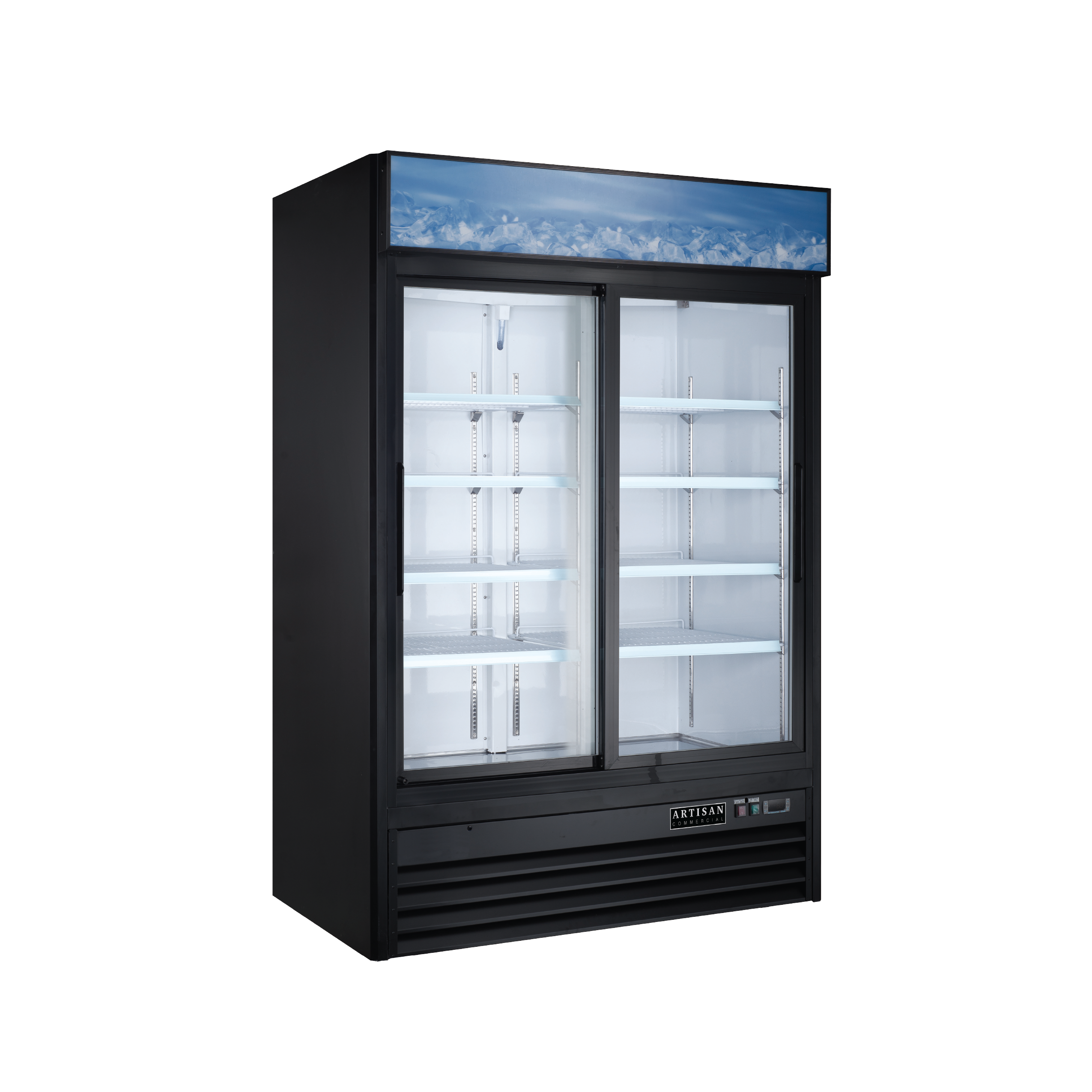 Artisan AR-GDS-49R 53" Merchandising Sliding Glass Door Refrigerator