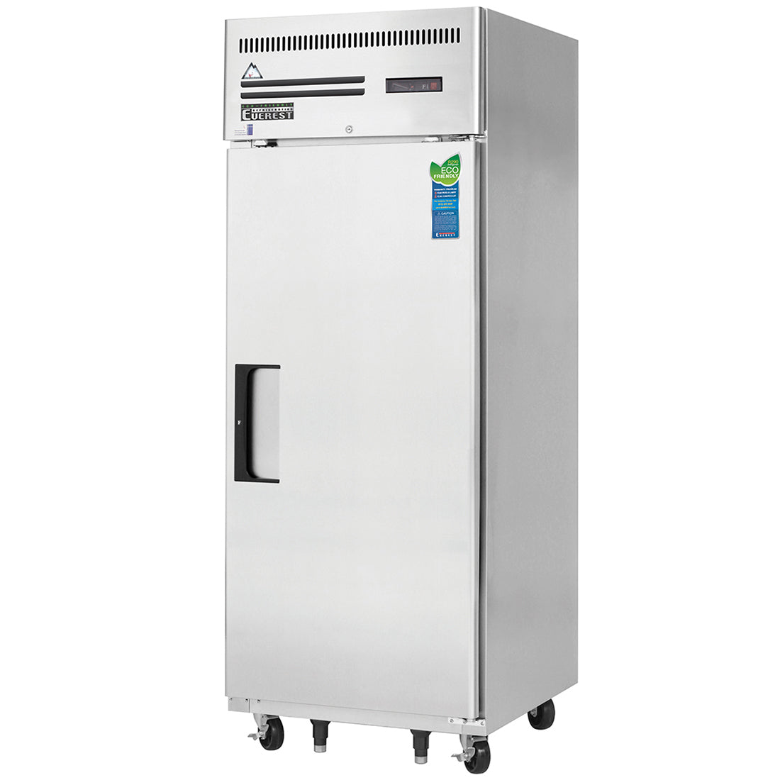 Everest ES Series-ESF1 One Section Solid Door Upright Reach-In Freezer - 23 Cu. Ft.