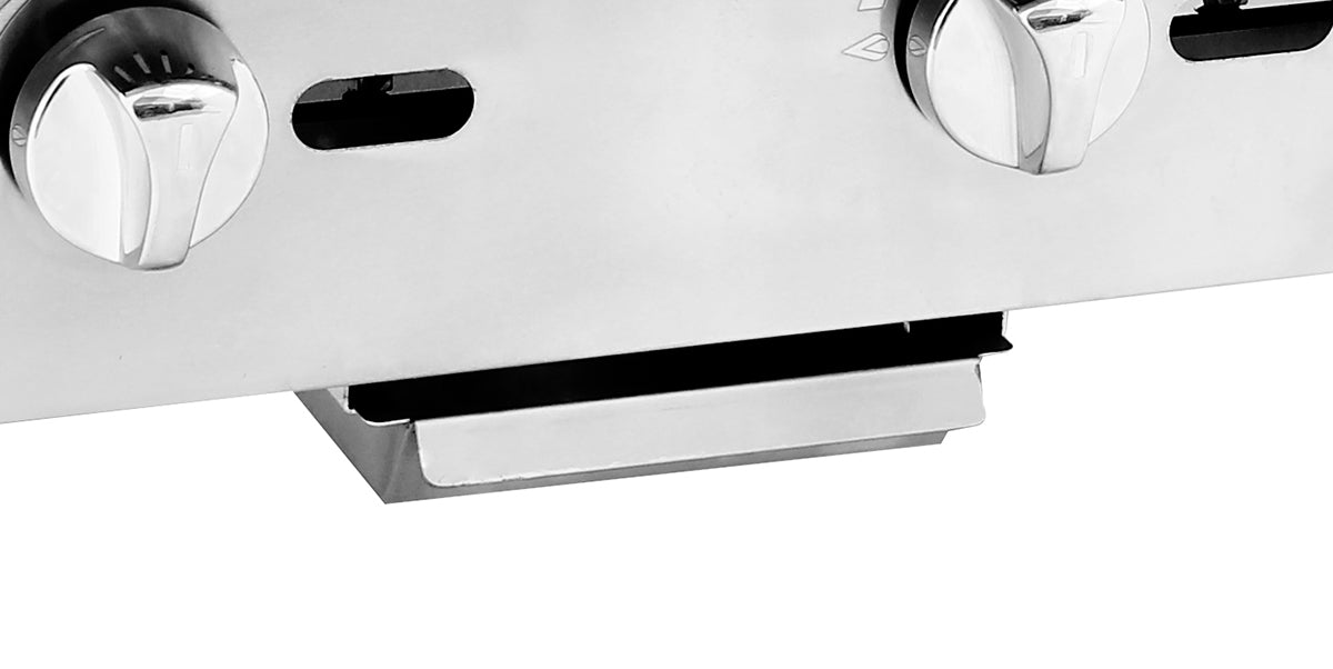 Atosa Cookrite - ATTG-48 - 48″ Thermostatic Griddle with 1′ Griddle Plate