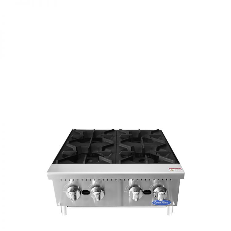 Atosa Cookrite - ACHP-4 - 24″ Four (4) Burner Hot Plate