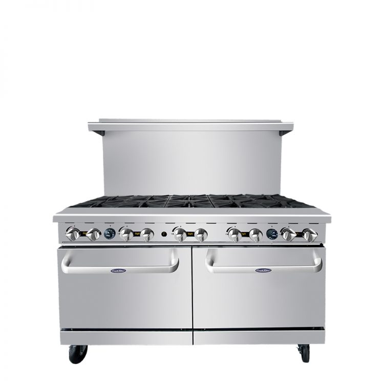 Atosa Cookrite - AGR-10B - 60″ Gas Range with Ten (10) Open Burners