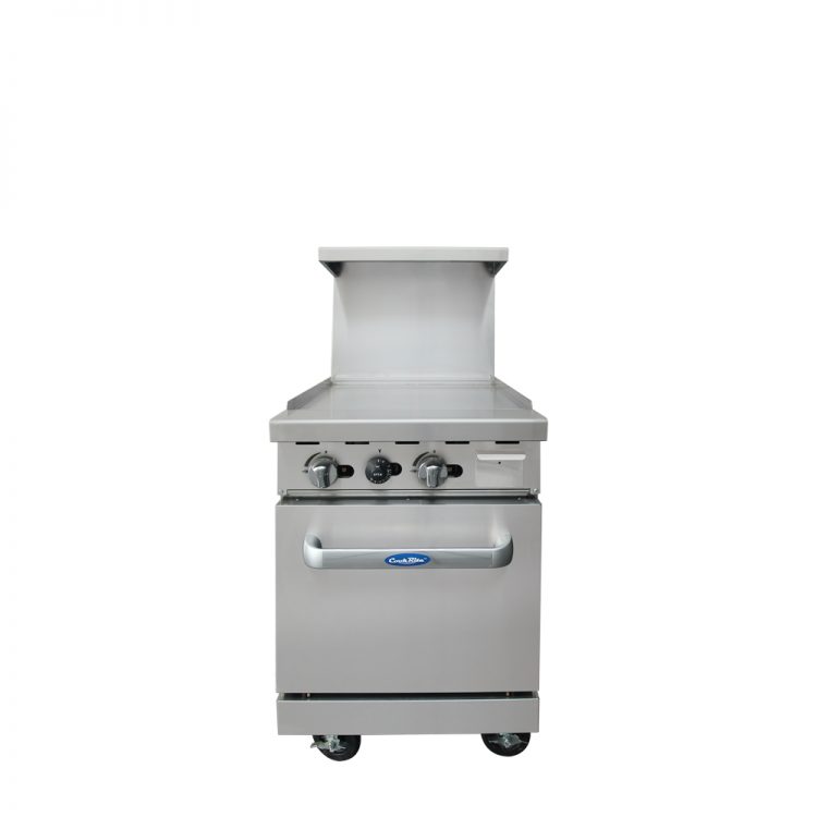Atosa Cookrite - AGR-24G - 24″ Gas Range with 24″ Griddle