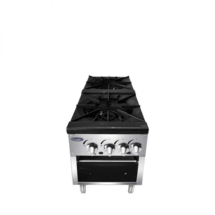 Atosa Cookrite - ATSP-18-2 - Double Stock Pot Stove, Standard Height