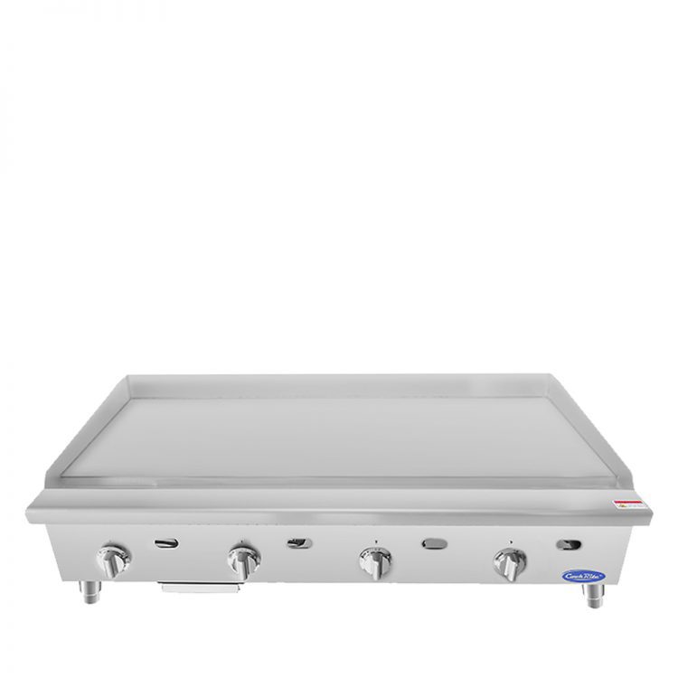 Atosa Cookrite - ATTG-48 - 48″ Thermostatic Griddle with 1′ Griddle Plate