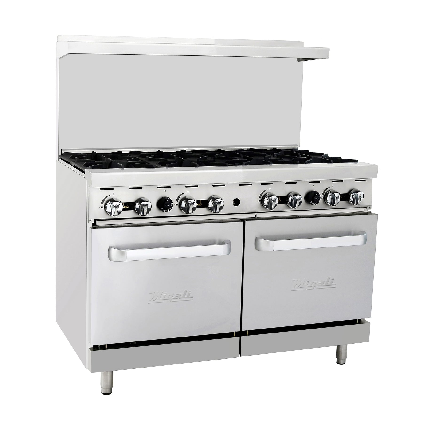 Migali 8 Burner, Range and 2 Ovens