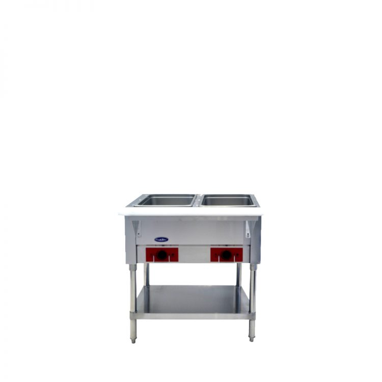 Atosa Cookrite - CSTEA-2C - 2 Open Well Electric Steam Table