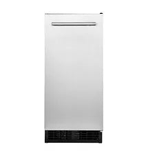 Icetro - IU-0070-OU Commercial 104lbs Undercounter Air Cooled Cube Style Undercounter Ice Maker with Bin