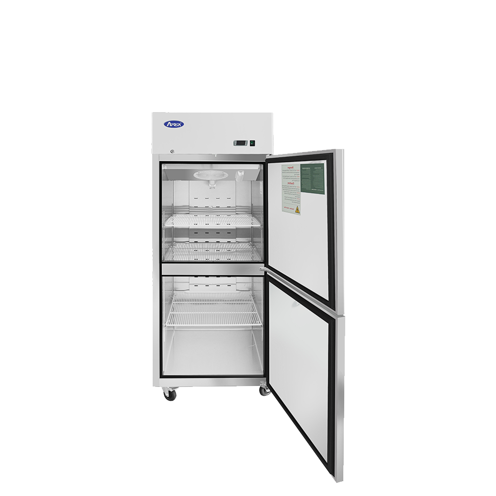 Atosa - MBF8010GR - Top Mount Two (2) Divided Door Reach-in Refrigerator