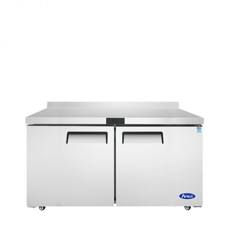 Atosa - MGF8410GR - 60″ Worktop Refrigerator with Backsplash