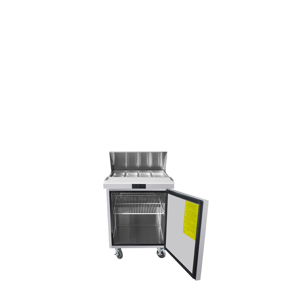 Atosa - MSF8301GR - 27″ Refrigerated Standard Top Sandwich Prep. Table