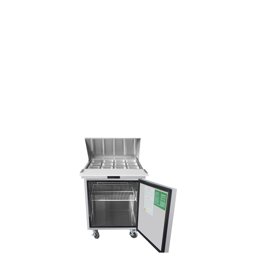 Atosa - MSF8305GR - 27″ Refrigerated Mega Top Sandwich Prep. Table