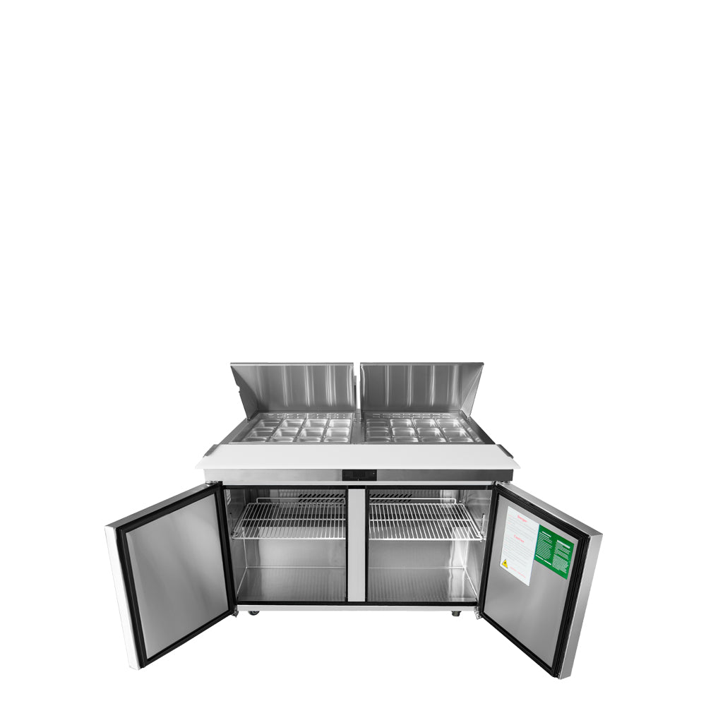 Atosa - MSF8307GR - 60″ Refrigerated Mega Top Sandwich Prep. Table