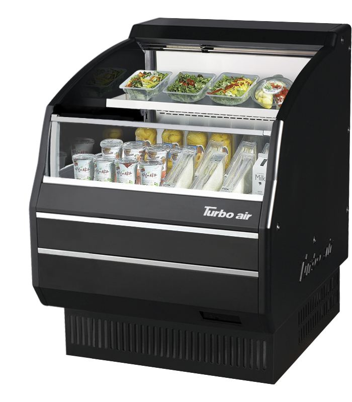 Turbo Air TOM-30LB-SP(-A)-N TO Series Merchandiser, Open Refrigerated Display