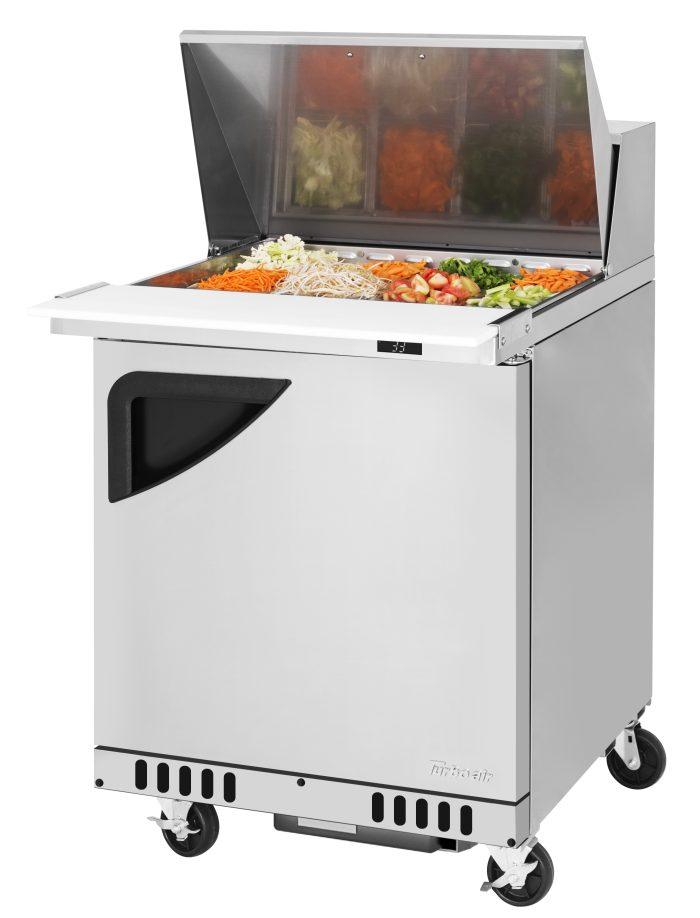 Turbo Air TST-28SD-12-FB-N TS Series Mega Top Sandwich / Salad Unit Refrigerated Counter